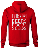 Beers Boobs Sleds (Back)